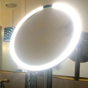 simplehuman 8" Sensor Mirror w/ Brightness Control & 2 Light Modes